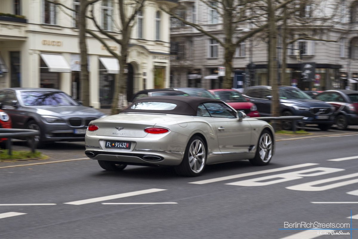 Bentley Continental GTC (2019) First Edition spotted in Berlin — BerlinRichStreets